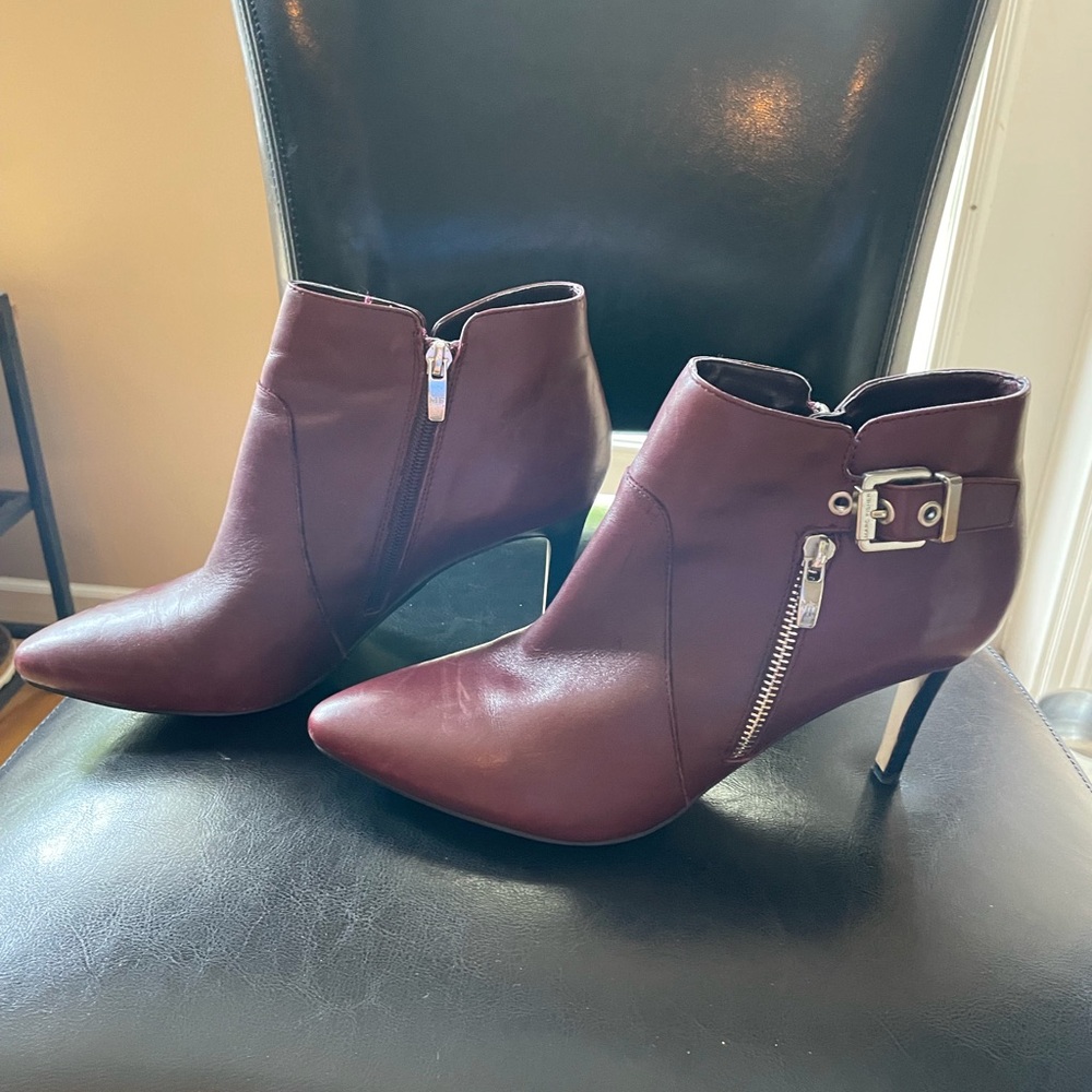 Marc Fisher heeled booties. Size 10